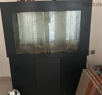 Aquarium for sale. Including Stand, Filter system and light (120 CM)