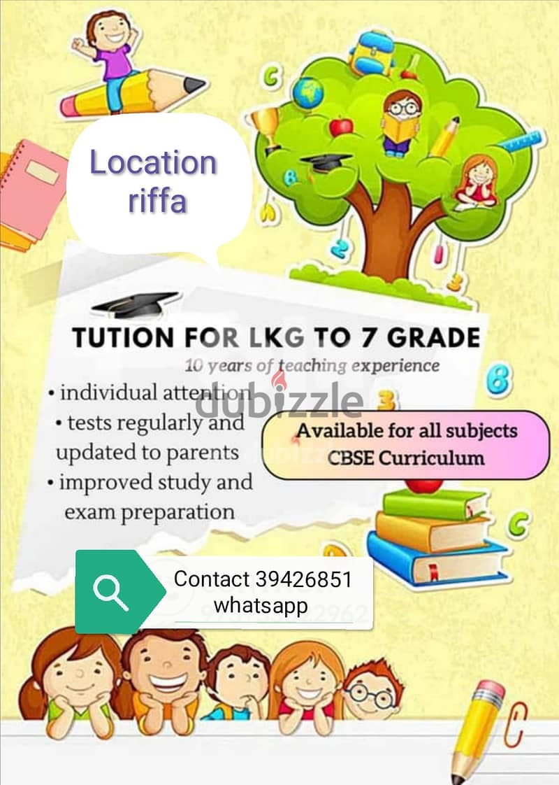 Tuition available for all subjects in east riffa near kung-fu restura 0