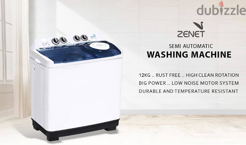 zenet semi automatic washing machine 1