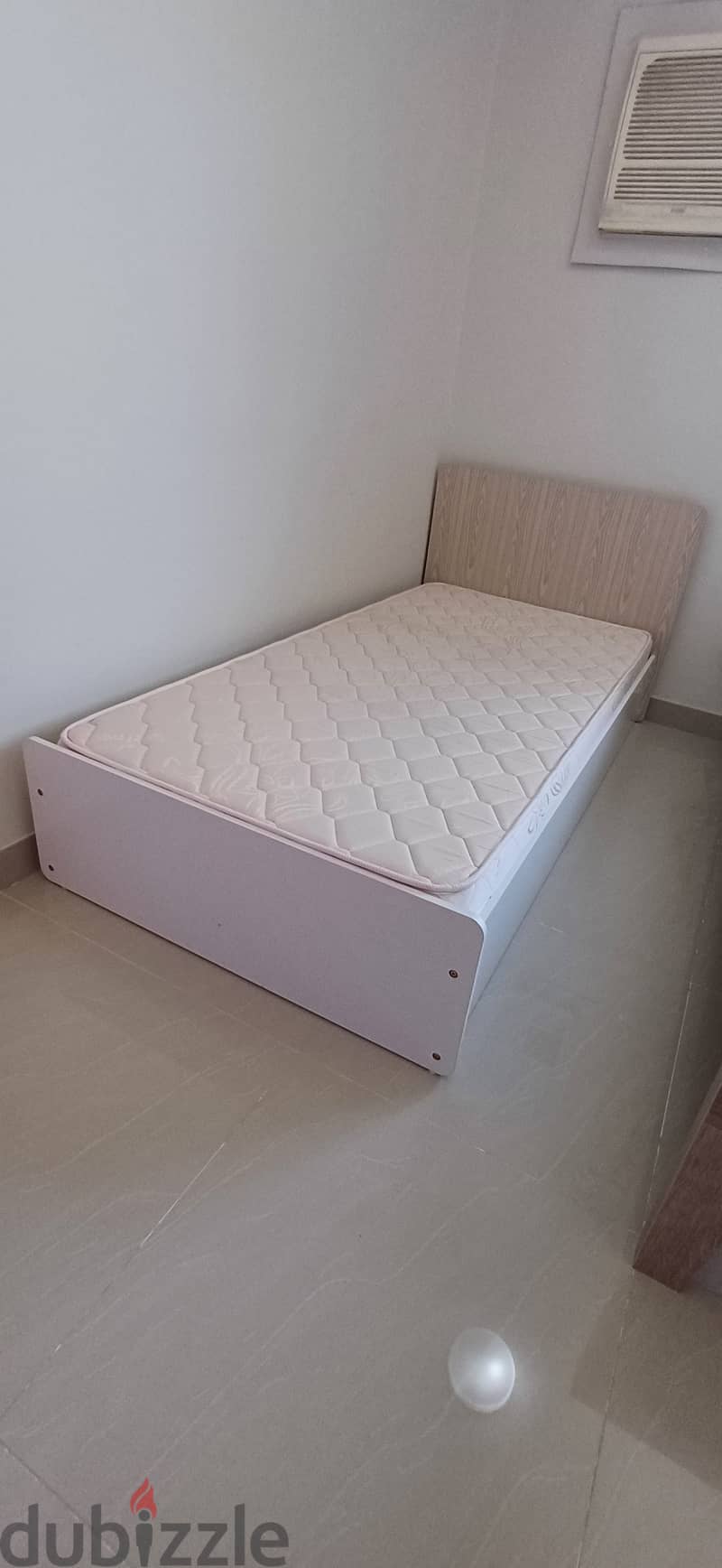 Kids bed with Mattress, and wardrobe 3