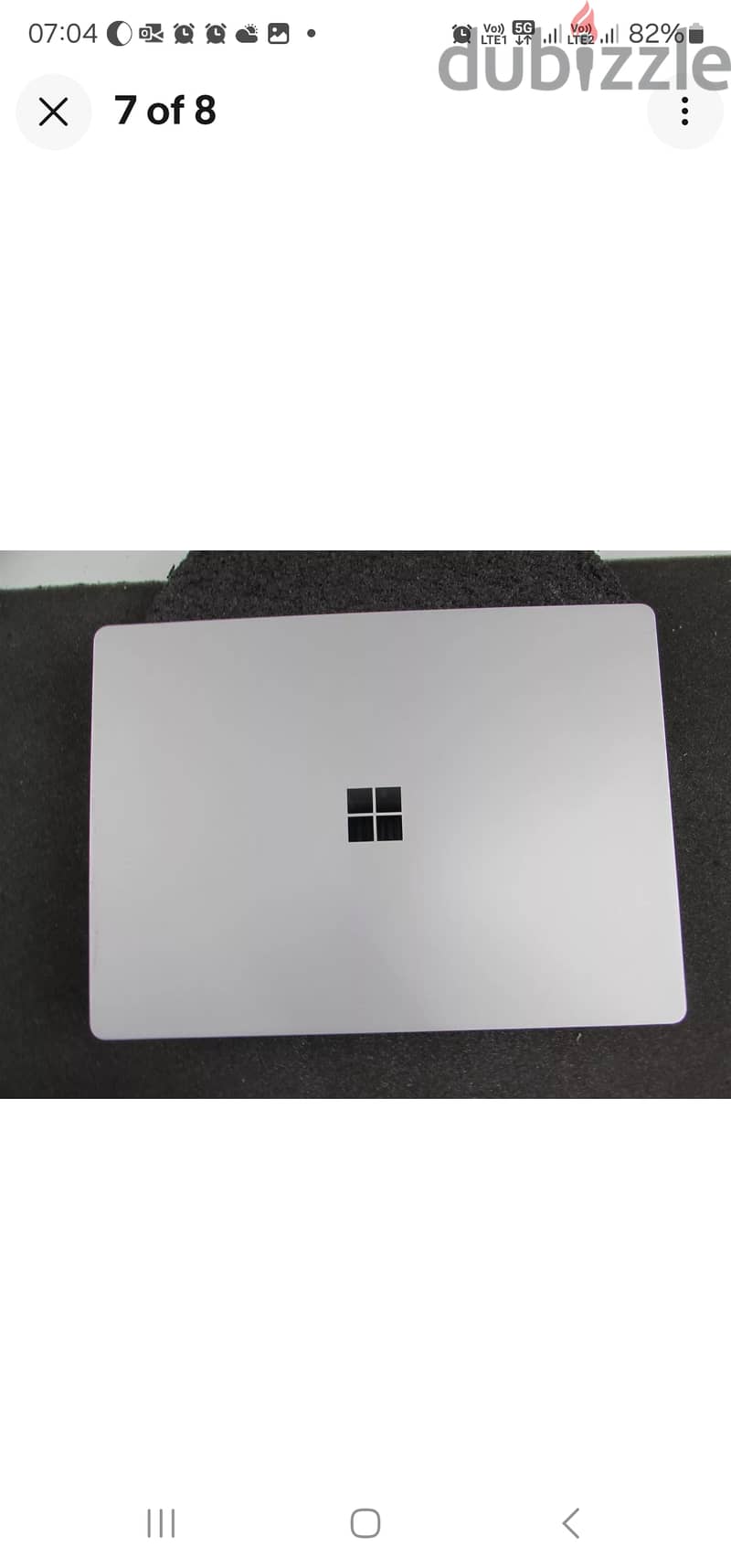 Microsoft Surface laptop core i7 11th generation 16gb ram 512gb 6