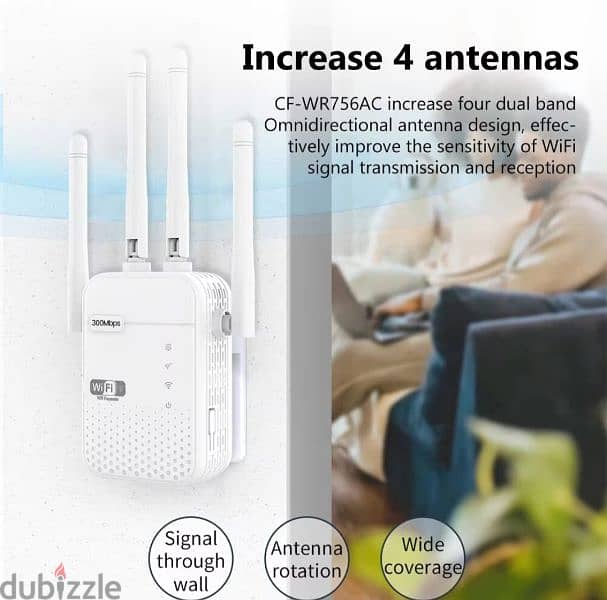 Brand-new 300Mbps WiFi repeater for sale 1