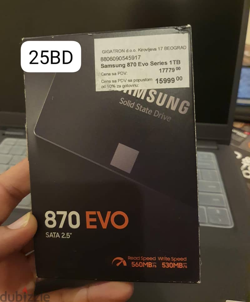 SSD SATA & External Hard Drives For Sale 0