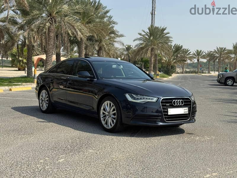 Audi A6 2012 black 0