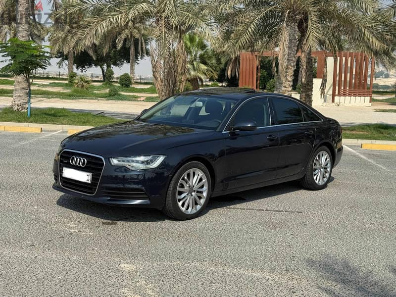 Audi A6 2012 black 1