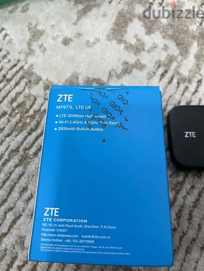 ZAIN ZLT 4G + with box