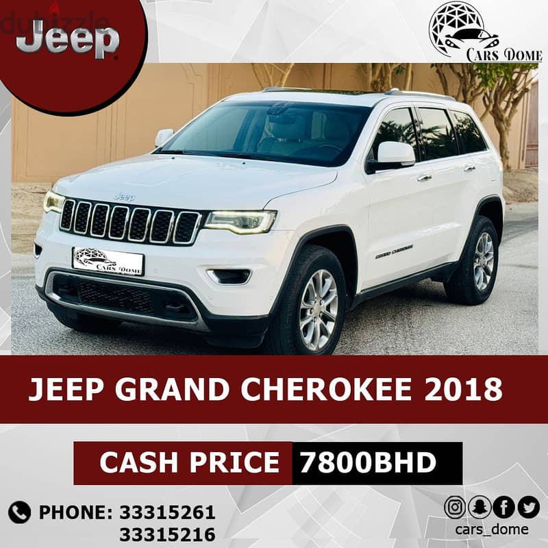 Jeep Grand Cherokee 2018 Limited 8