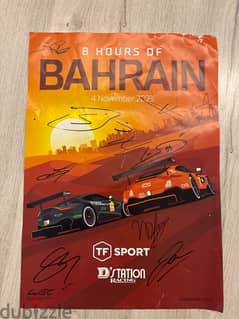 wec racing drivers signatures 0