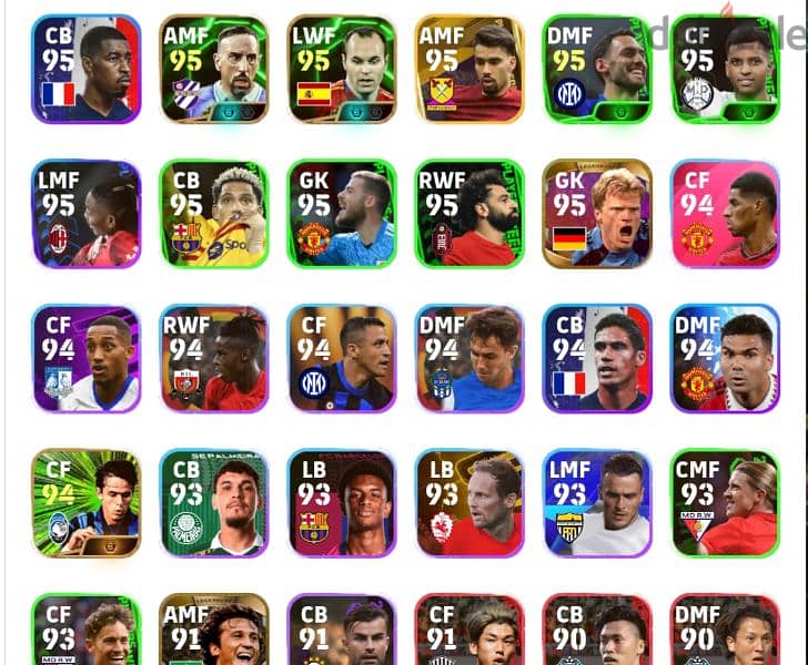 PES efootball mobile account for sale and exchange available 4