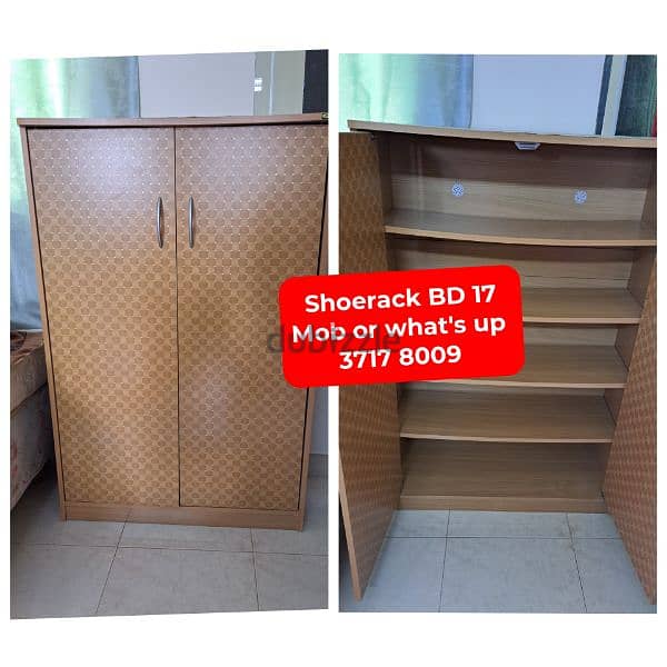 Shoerack and other household items for sale with delivery 0