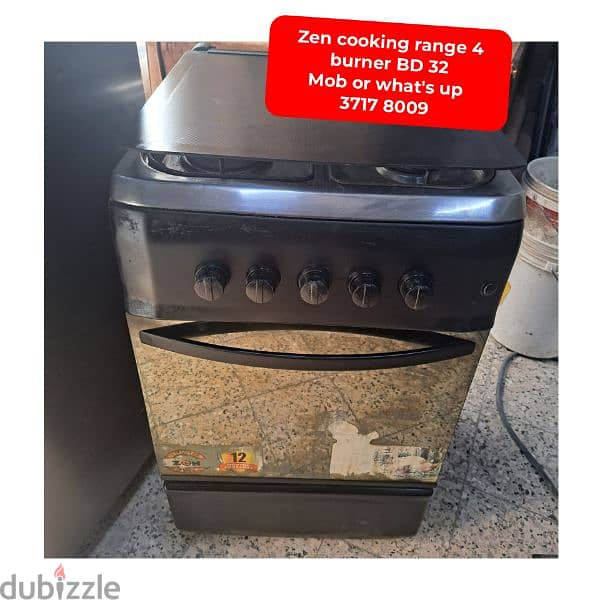 LG fridge and other household items for sale with delivery 5