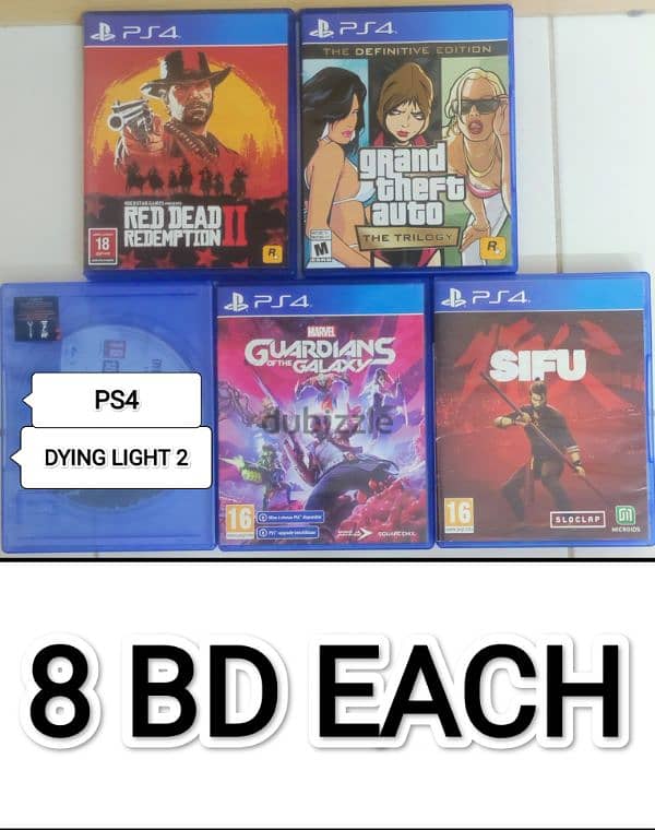 Ps4 Games Excellent Condition PS5 Compatible 1