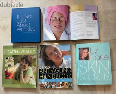 Health/beauty and well being books - Good condition