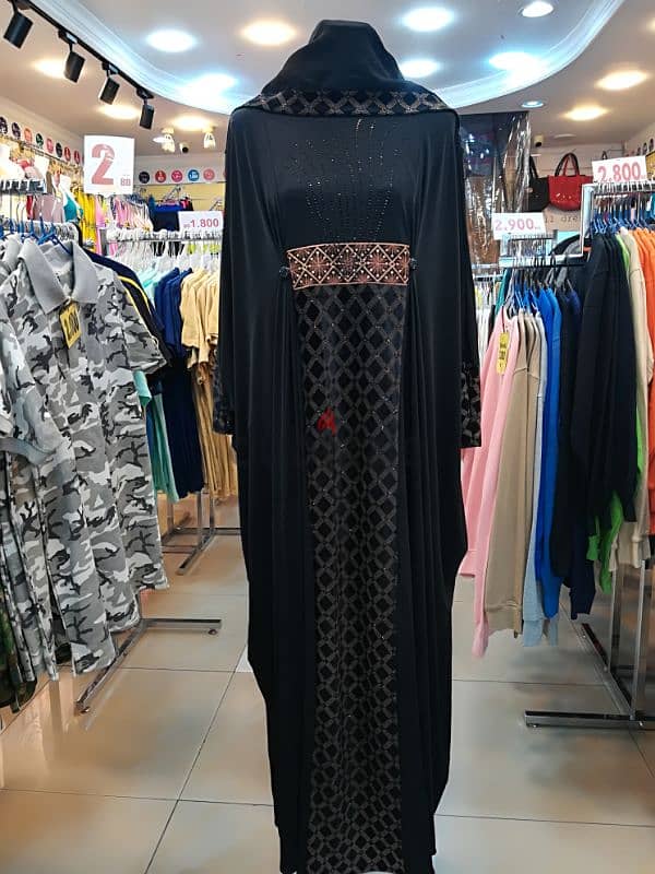 LADIES ABAYA WITH SHELA 5