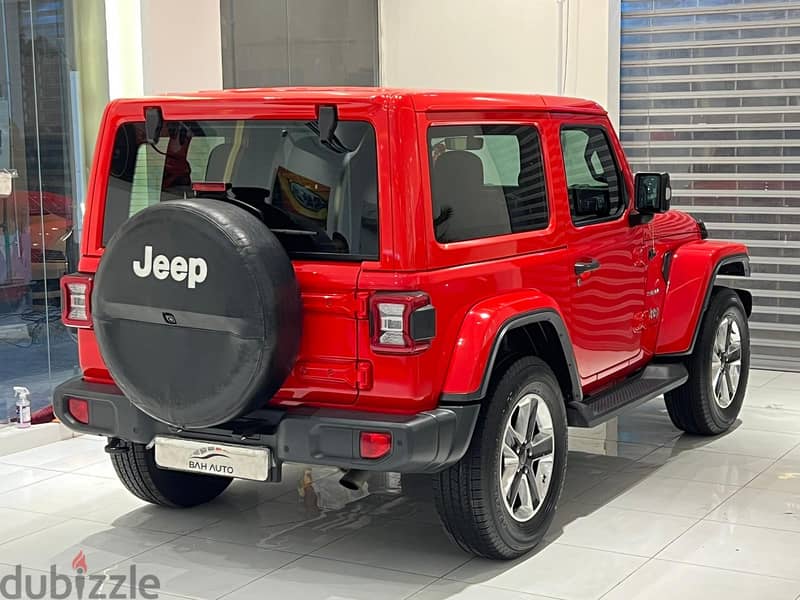 Jeep Wrangler SAHARA MODEL 2019 FOR SALE 6