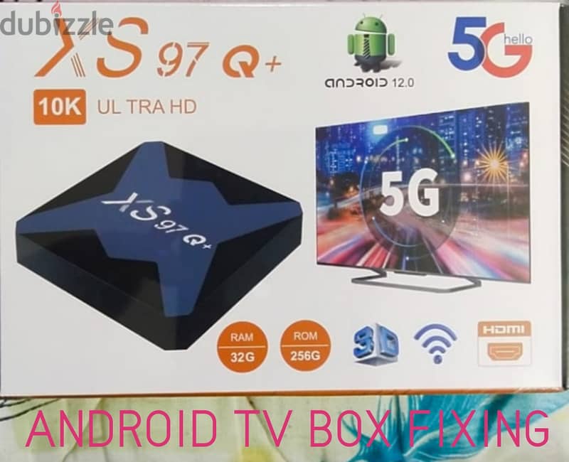 ANDROID TV BOX AVAILABLE WITHOUT DISH ONLY INTERNET 0