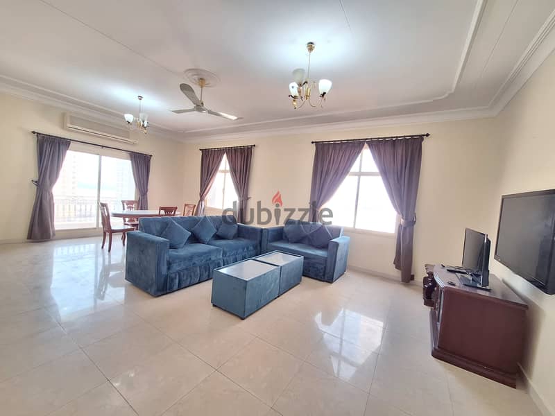 Spacious Flat | Gas Connection | Balcony | Near Juffair Mall 0