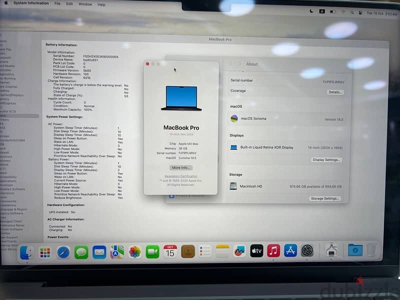 MACBOOK PRO M3 MAX 14 INCH 1 TB WITH APPLE WARRANTY 1