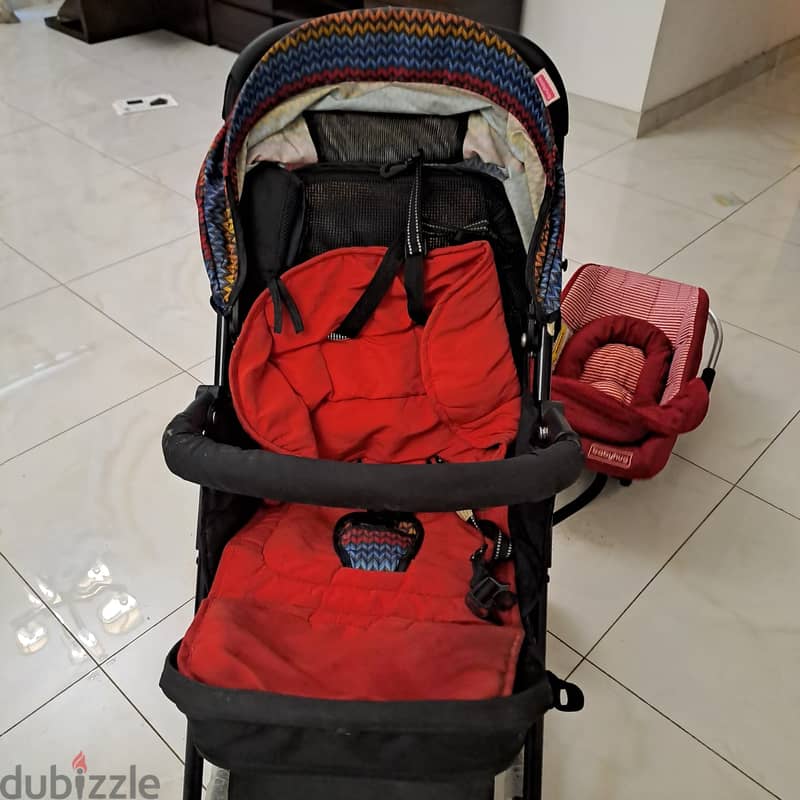 Babyhug Rockstar Stroller 0