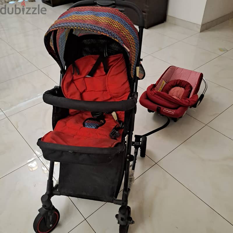 Babyhug Rockstar Stroller 1