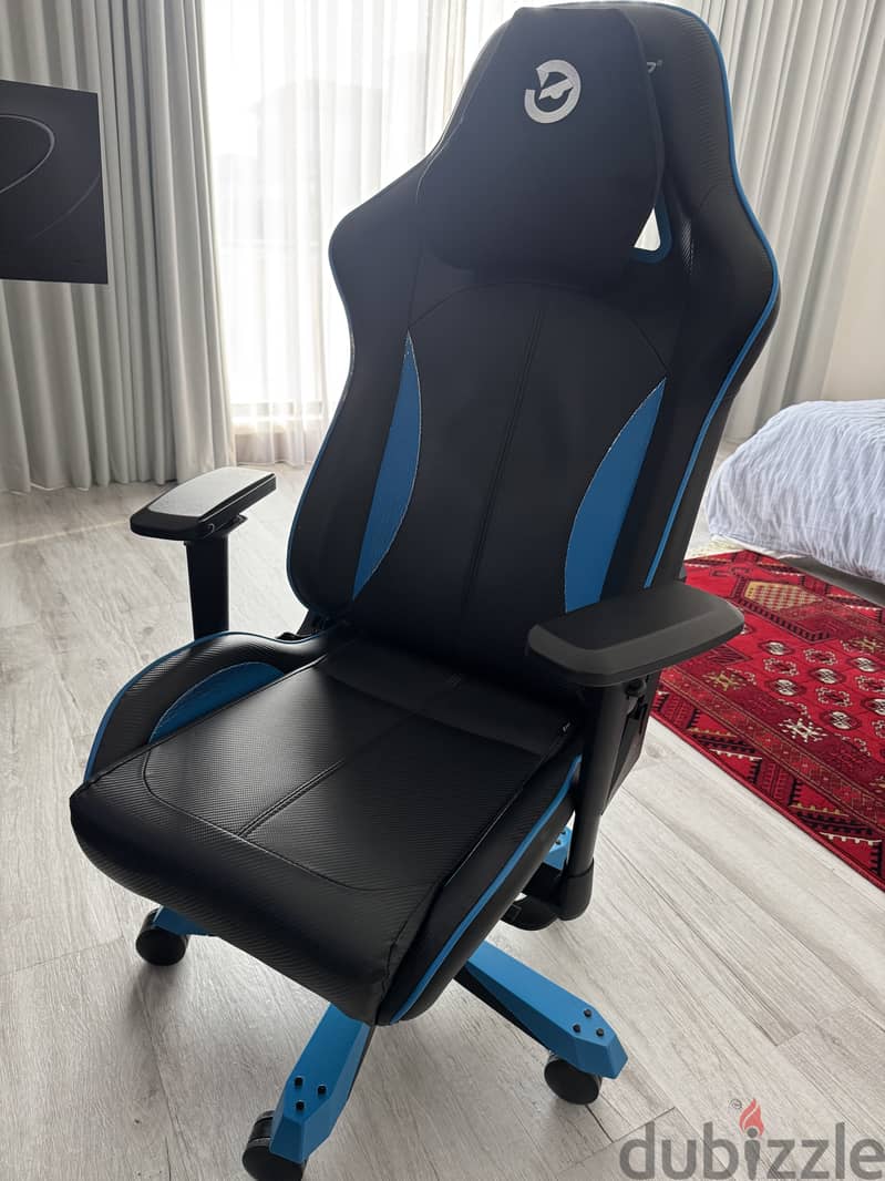 DXRACER King Series black/blue Gaming Chair 2