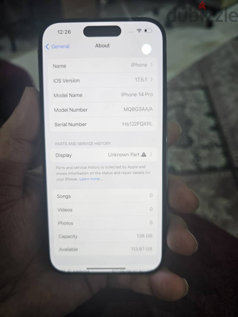 IPhone 14 pro 128gb 225bd 1