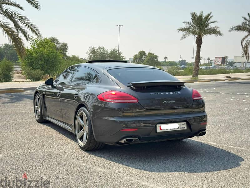 Porsche Panamera 2014 grey 6