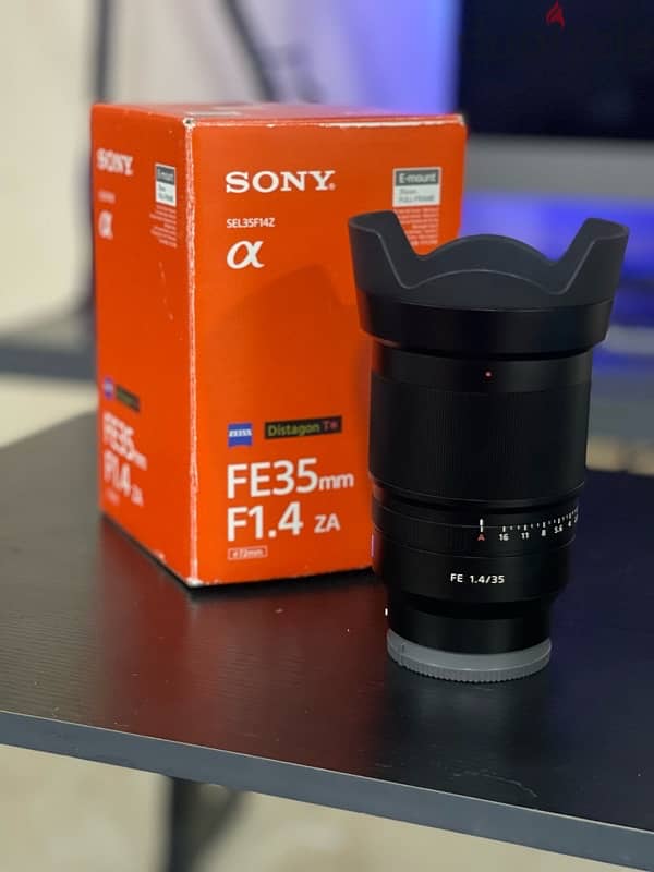 Sony 35mm f1.4 0