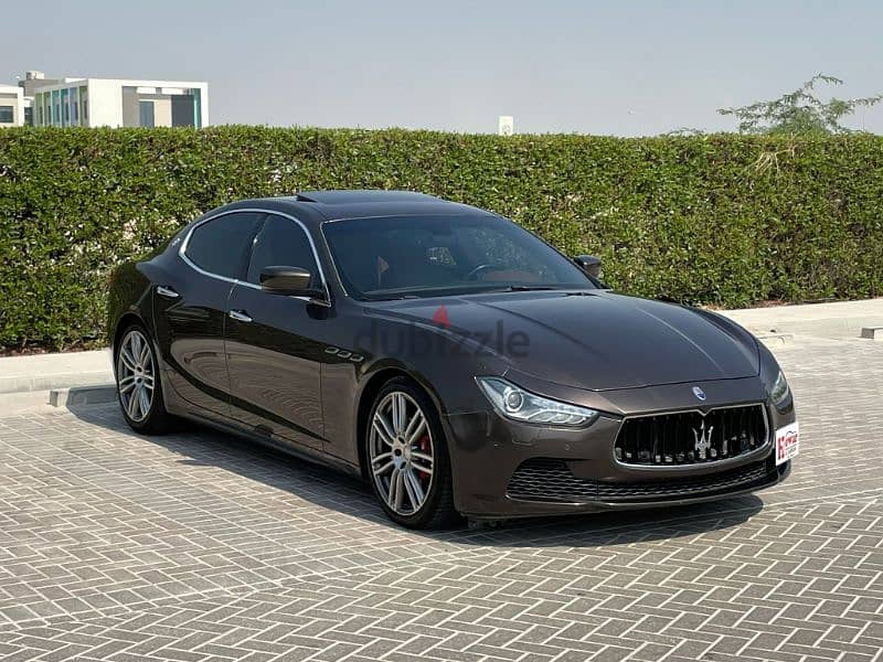 2015 model Maserati Ghibli 0