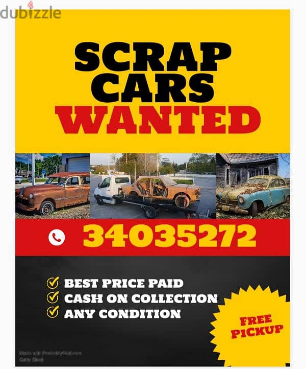 we buy all kinds of scrap. cars &material اسکراب 0