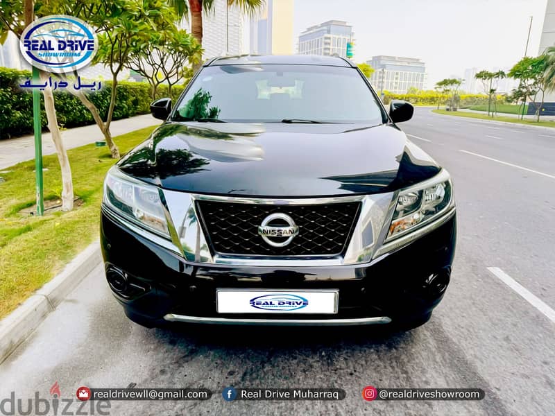 NISSAN PATHFINDE, 2014 Engine: 3.5L V6, 7 Seater, Single owner use 1