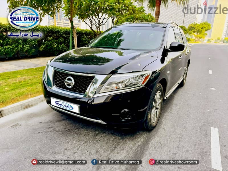 NISSAN PATHFINDE, 2014 Engine: 3.5L V6, 7 Seater, Single owner use 2