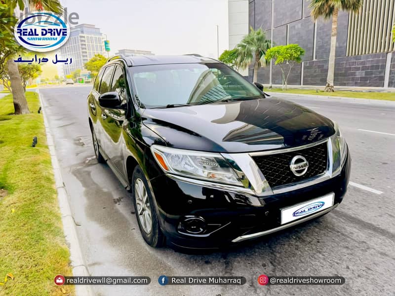 NISSAN PATHFINDE, 2014 Engine: 3.5L V6, 7 Seater, Single owner use 3