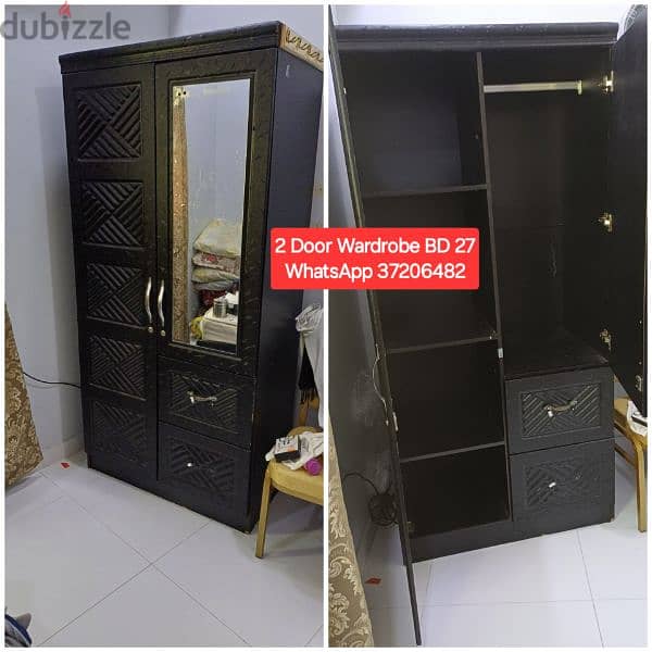 2 door pink wardrobe and other items for sale with Delivery 4