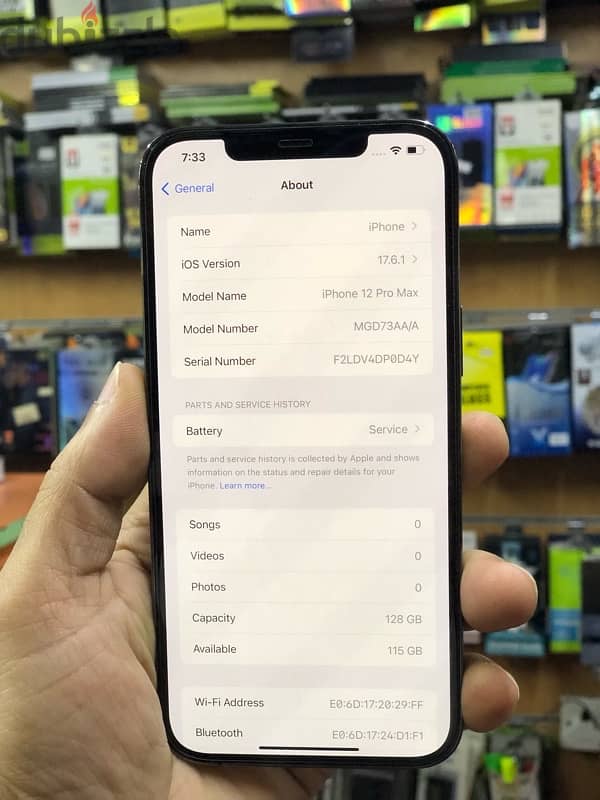 IPhone 12pro max 128gb used for sale excellent condition 3