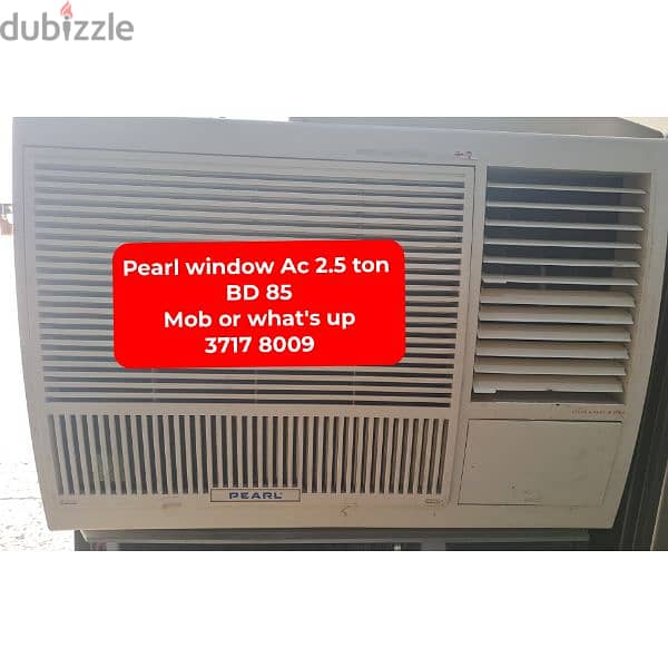 pearl window Ac and other household items for sale with delivery 9