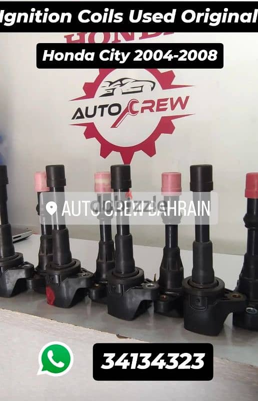 All honda ignition coils Used Original available 6