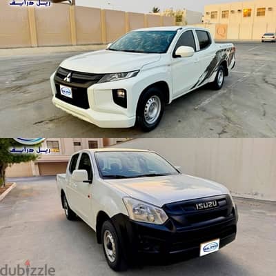 2020 -ISUZU D-MAX(DIESEL) AND  MISTUBISHI L200 DOUBLE CABIN PICKUP