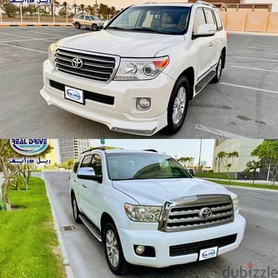 TOYOTA LAND CRUISER GXR and TOYOTA SEQUOIA Limited - 2014