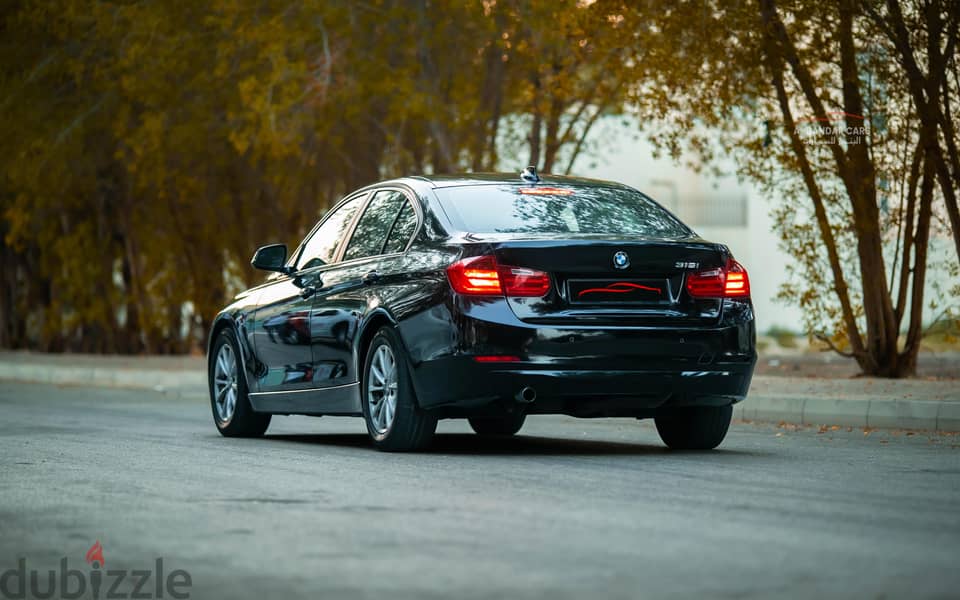 BMW 316i 2014 Black Excellent Condition 7