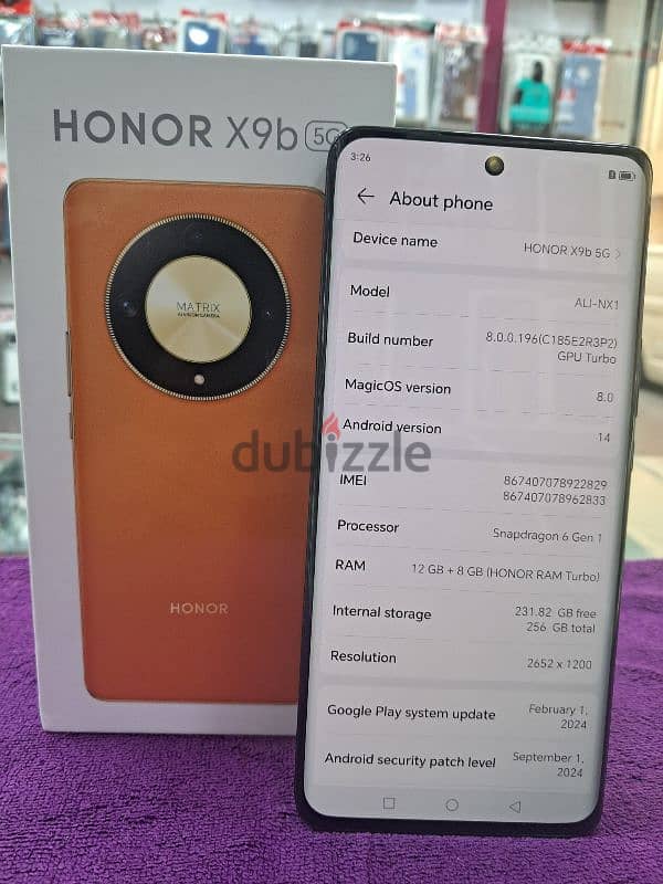 Honor x9b 5g for sell 2