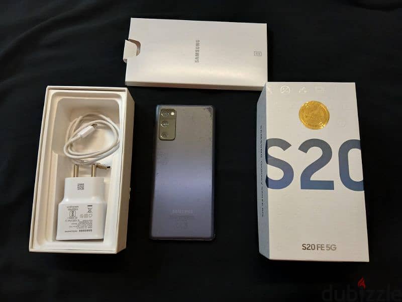 Samsung S20 FE 5G 8 GB RAM 128GB STORAGE  With Box 0