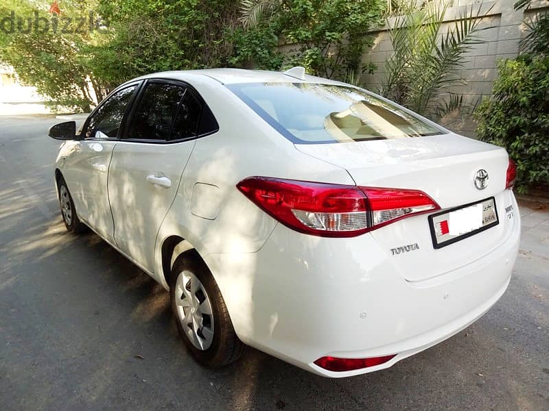 Toyota Yaris 1.5 L 2019 White Zero Accident Single User Well Maintaine 4