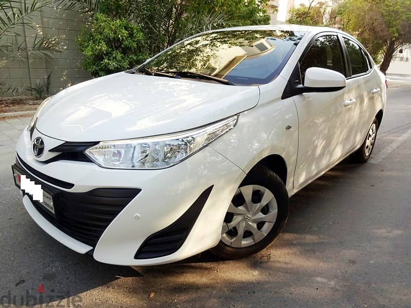 Toyota Yaris 1.5 L 2019 White Zero Accident Single User Well Maintaine 8