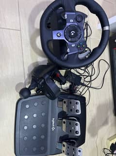 LOGITECH G920 racing wheel with shifter 0