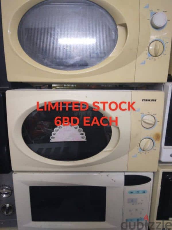 LIMITED STOCK MICROWAVE AVAILABLE 4