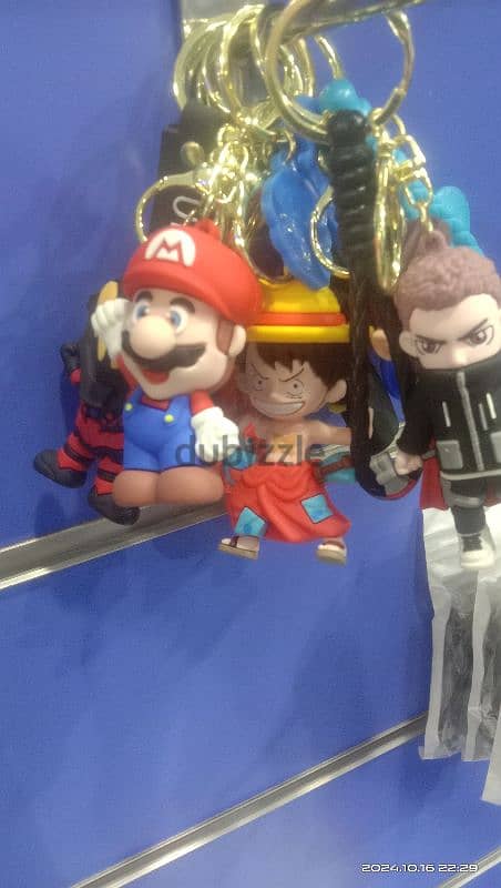 Key Chain Spider Man, Mario, 1