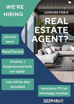 for real estate agent only 0