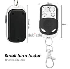 Metal Push Button Remote Control Transmitter ABCD / Lock Unlock 4Butto 0