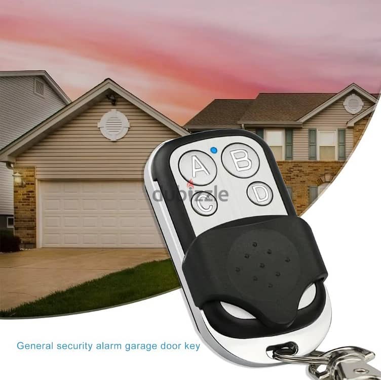 Metal Push Button Remote Control Transmitter ABCD / Lock Unlock 4Butto 3